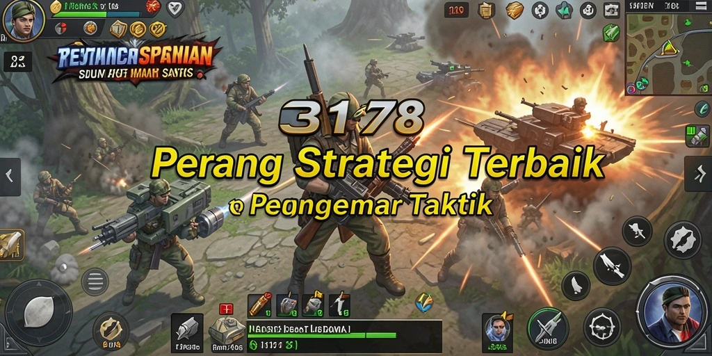 Screenshot gameplay strategi 3178 yang menegangkan.