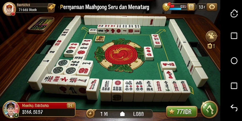 Gameplay seru Mahjong di 777IDR dengan desain menarik.