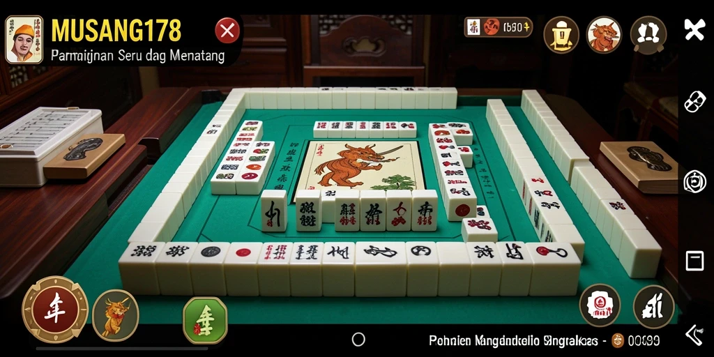 Tampilan menarik dari gameplay <strong>MUSANG178</strong> dengan Mahjong yang menantang.
